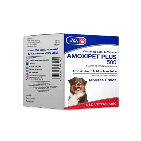 AMOXIPET PLUS 500 14TABS