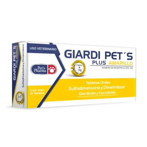 GIARDI PETS PLUS AMARILLO 20TABS