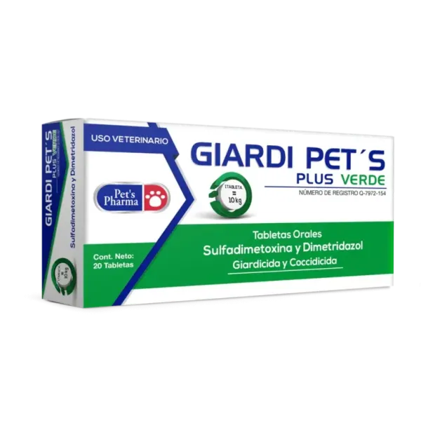 GIARDI PETS PLUS VERDE 20TABS