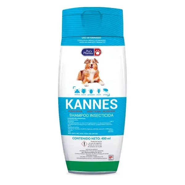 KANNES SHAMPOO INSECTICIDA 400ML