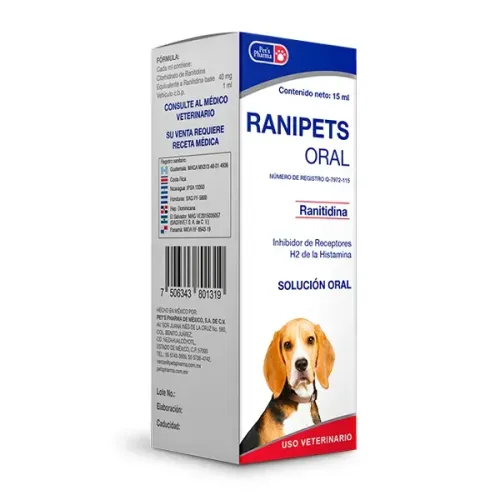 RANIPETS SOLUCION ORAL 15ML