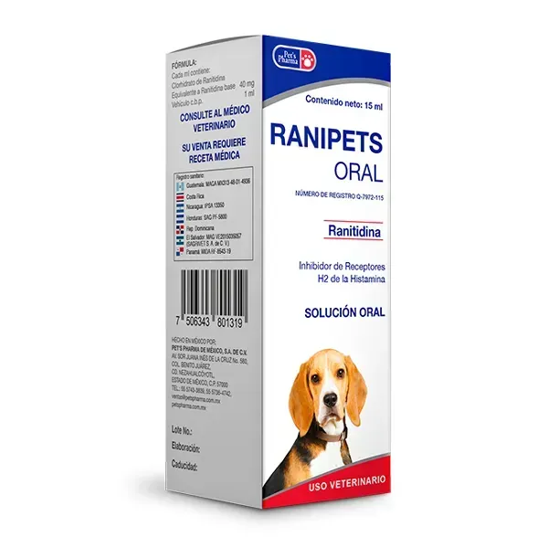 RANIPETS SOLUCION ORAL 15ML