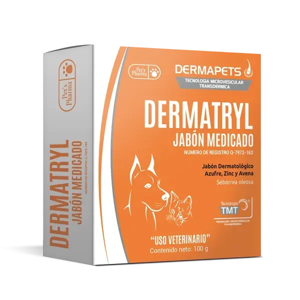 Dermatryl Medicado Jabón Antiséptico | Estación Mascota