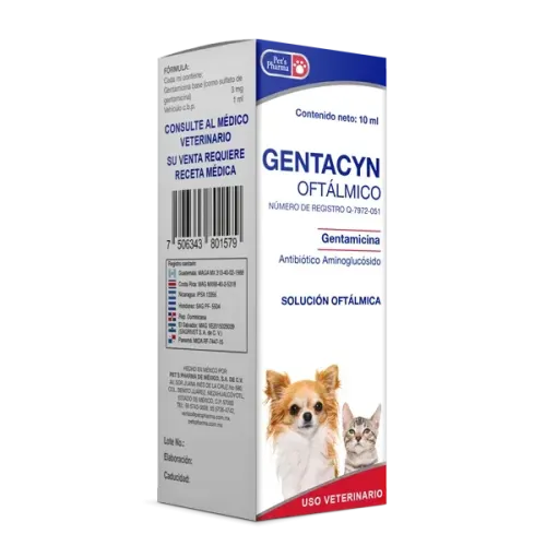 GENTACYN OFTALMICO 10ML