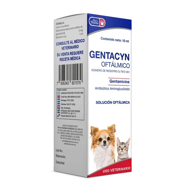 GENTACYN OFTALMICO 10ML