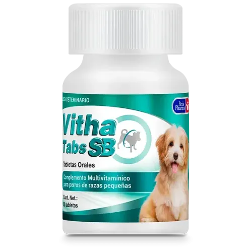 Vitha Tabs SB Suplemento Multivitamínico de Base para Perros y Gatos | Estación Mascota