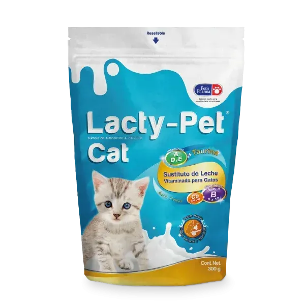 Lacty Pet Cat Sustituto de Leche con Taurina para Gatitos | Estación Mascota