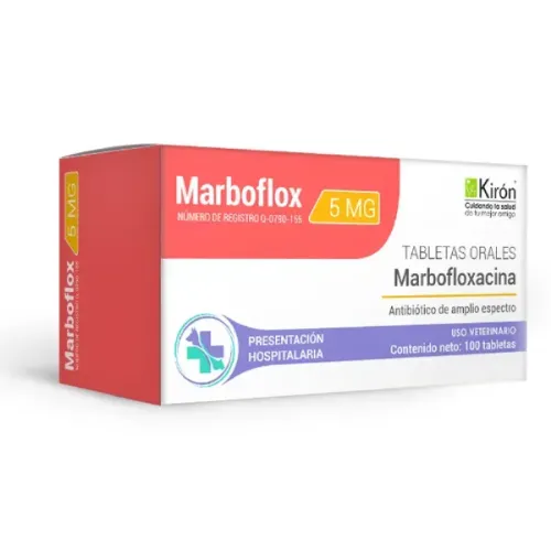MARBOFLOX 5 HOSPITALARIO 100TABS