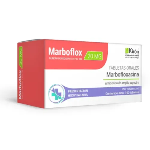 MARBOFLOX 20 HOSPITALARIO 100TABS