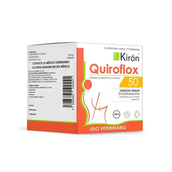 QUIROFLOX 50 10TABS