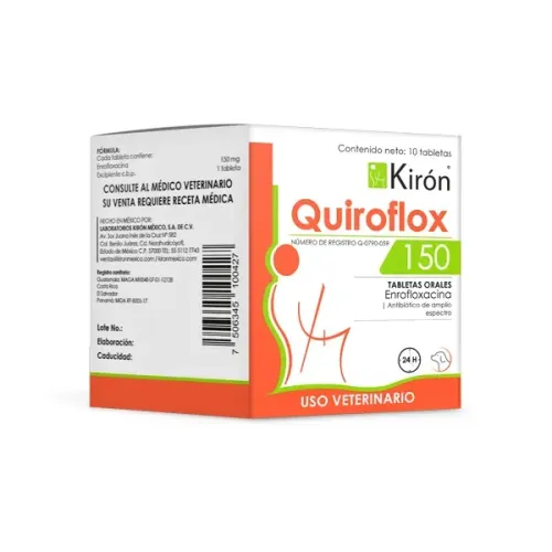 QUIROFLOX 150 10TABS