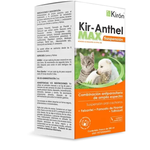 KIR-ANTHEL MAX SUSPENSION 200ML