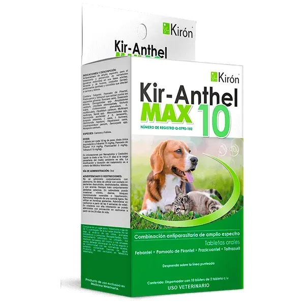 KIR-ANTHEL MAX 10 20TABS