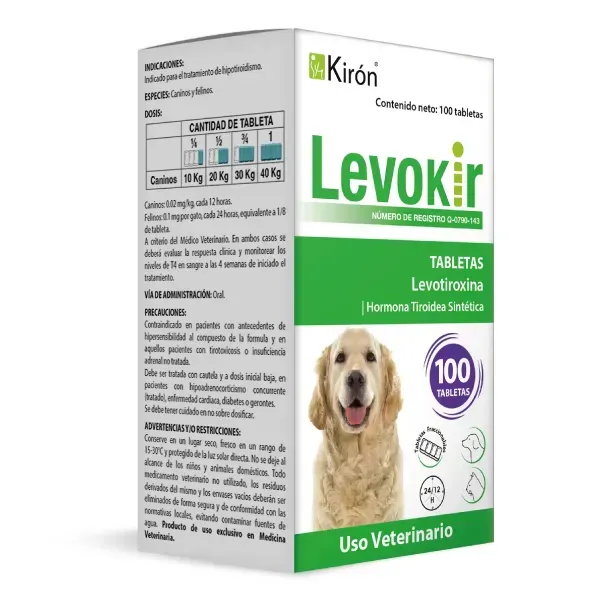 LEVOKIR 100 TABLETAS