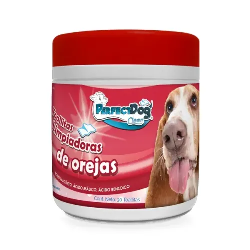 TOALLITAS LIMPIADORAS OREJAS 30PZ