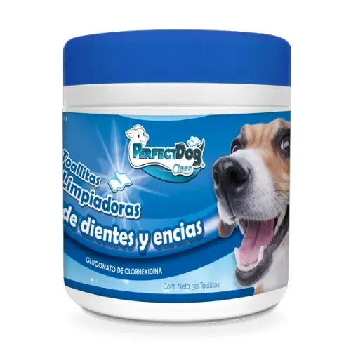 TOALLITAS LIMPIADORAS DIENTES Y ENCIAS 30PZ