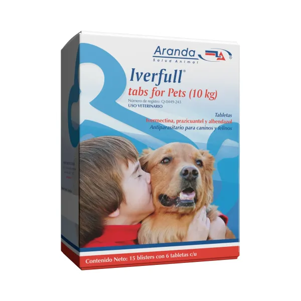 IVERFULL TABS FOR PETS (10KG) 15BLISTER6TABS