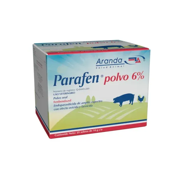 PARAFEN POLVO 6% CAJA25SOBRES10G