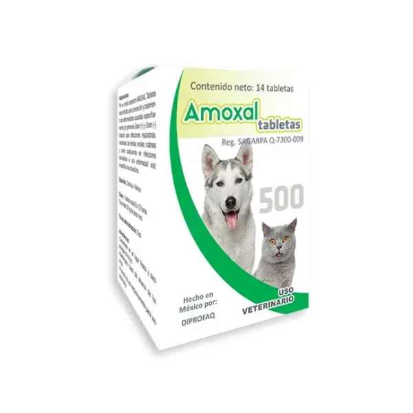 AMOXAL TABLETAS 500