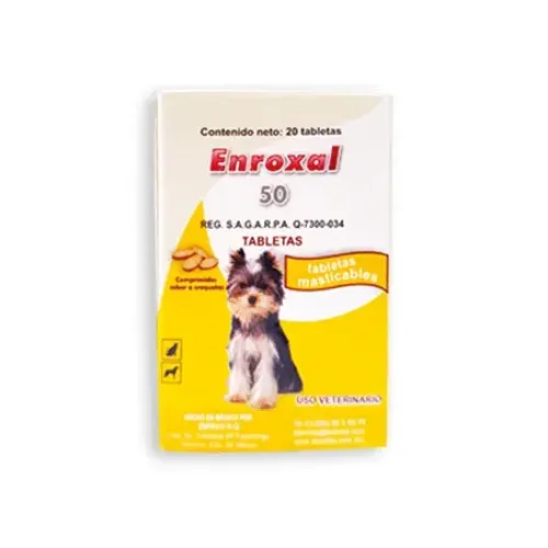 ENROXAL TABLETAS 50 MG