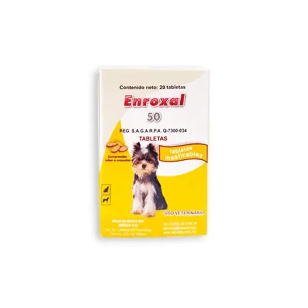 ENROXAL TABLETAS 50 MG