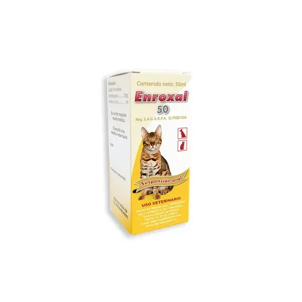 ENROXAL SUSPENSIÓN ORAL 50 MG