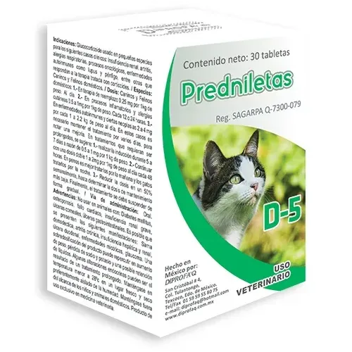 PREDNILETAS D-5 MG