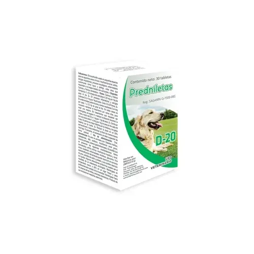 PREDNILETAS D-20 MG