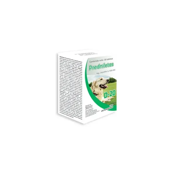 PREDNILETAS D-20 MG