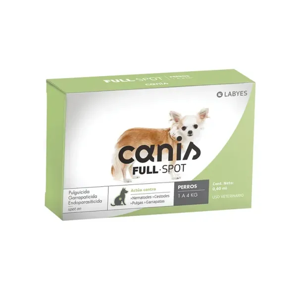 CANIS FULL-SPOT 1-4KG 0.40ML LABYES