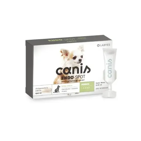 CANIS ENDO-SPOT 1-4KG 0.40ML LABYES