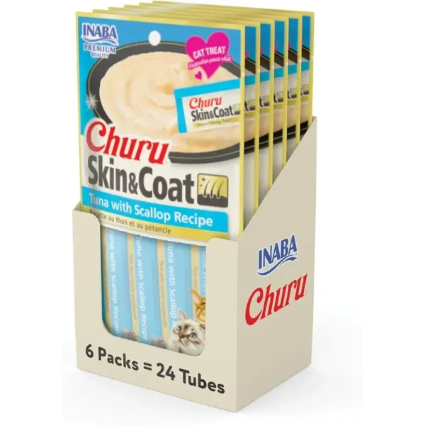 CAJA CHURU SKIN AND COAT ATUN CON VIEIRAS 24PZ