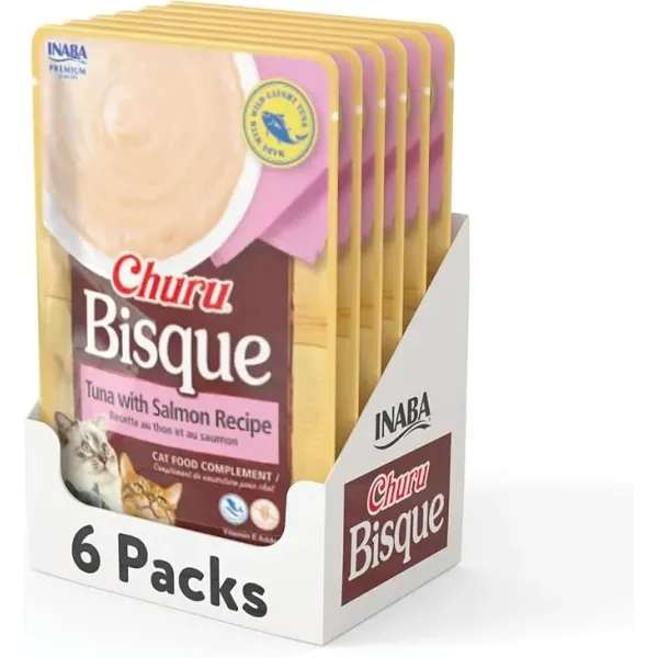 CHURU BISQUE ATUN CON SALMON 6PZ