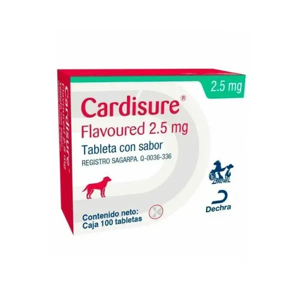 CARDISURE FLAVOURED 2.5MG DECHRA