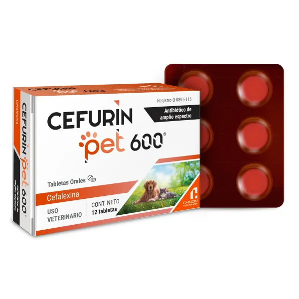 CEFURIN PET 600 12TABS