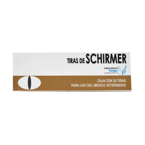 TIRAS DE SCHIRMER 20PIEZAS