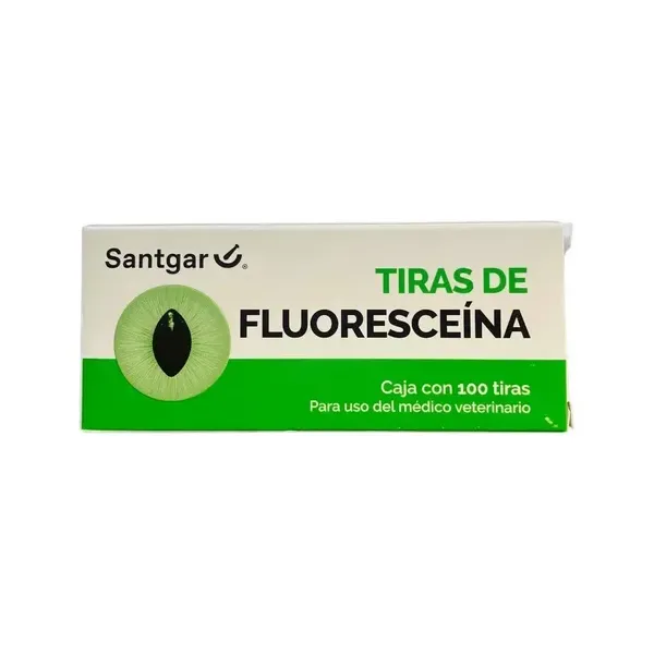 TIRAS DE FLUORESCEINA 100PIEZAS