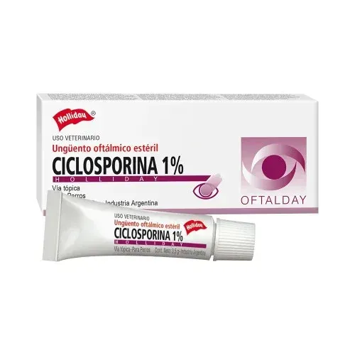 CICLOSPORINA 1% OFTALDAY