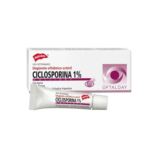 CICLOSPORINA 1% OFTALDAY
