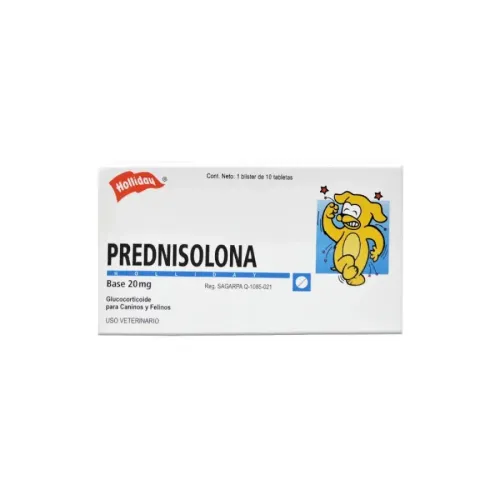 PREDNISOLONA 20MG HOLLIDAY