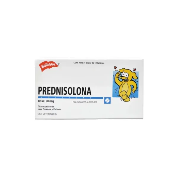 PREDNISOLONA 20MG HOLLIDAY