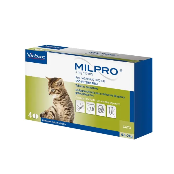 MILPRO 4MG VIRBAC