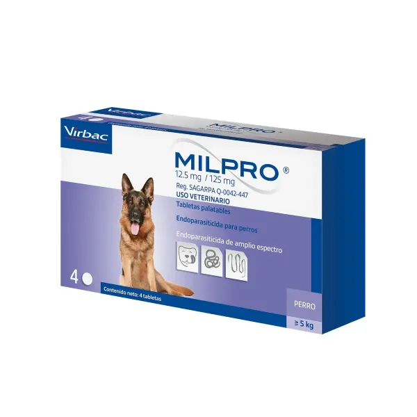 MILPRO 12.5MG VIRBAC
