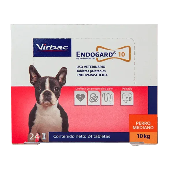 ENDOGARD 10 PERRO MEDIANO