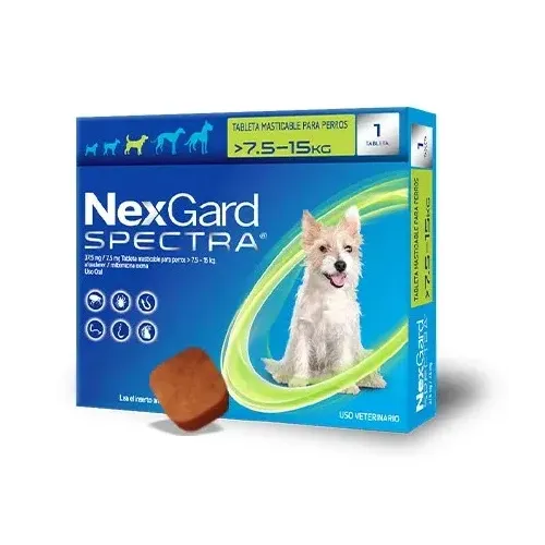 NEXGARD SPECTRA 7.5 - 15 KG