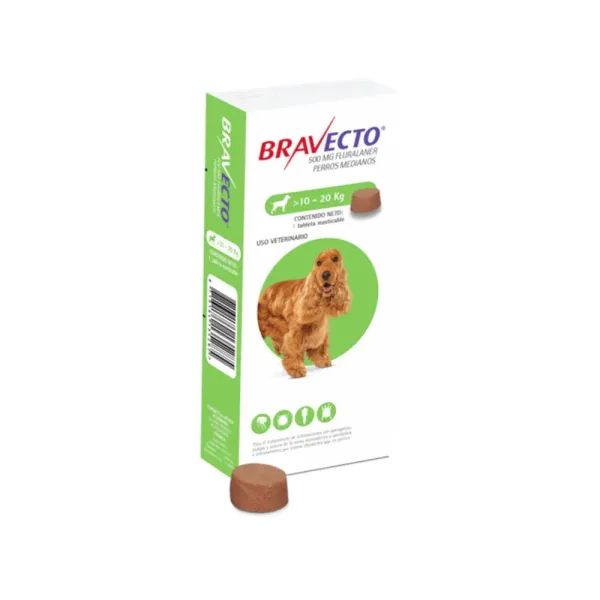 Bravecto Antiparasitario Oral Perros 12 Semanas | Estación Mascota