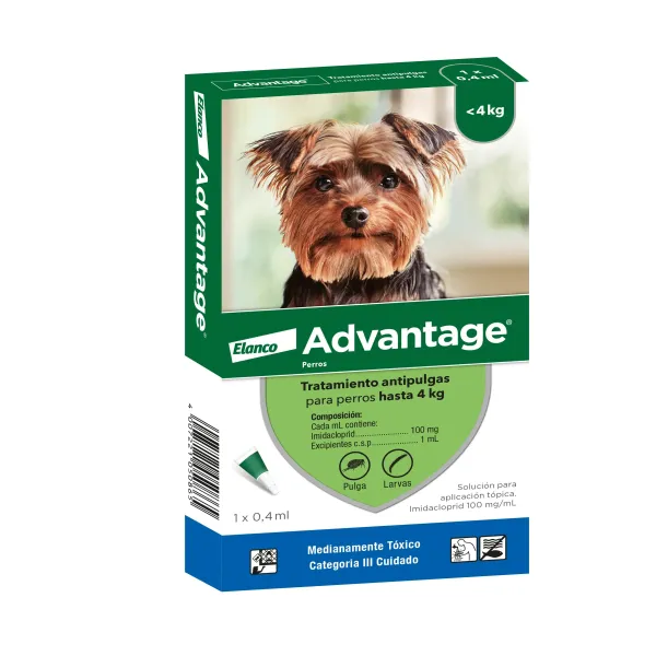 ADVANTAGE HASTA 4 KG ELANCO
