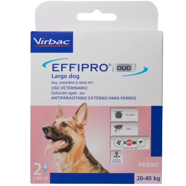 EFFIPRO DUO LARGE DOG 20 A 40KG