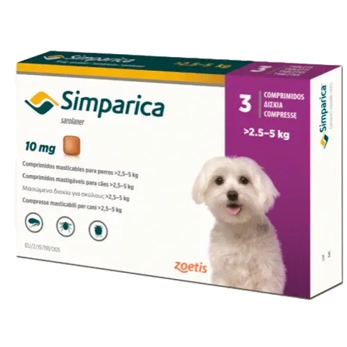 SIMPARICA (3 COMPRIMIDOS) ZOETIS 2