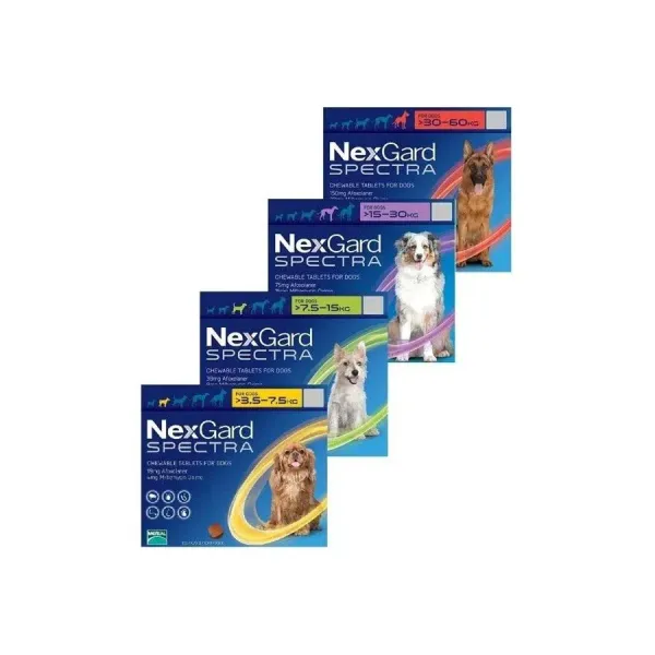 NEXGARD SPECTRA 3 COMPRIMIDOS